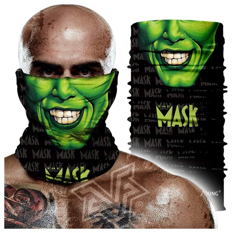 M-YOUNG Skull Face Mask Bandanas, Neck Gaiter, Headwear, Magic Scarf, Headband for dust Sun Wind - Image 4